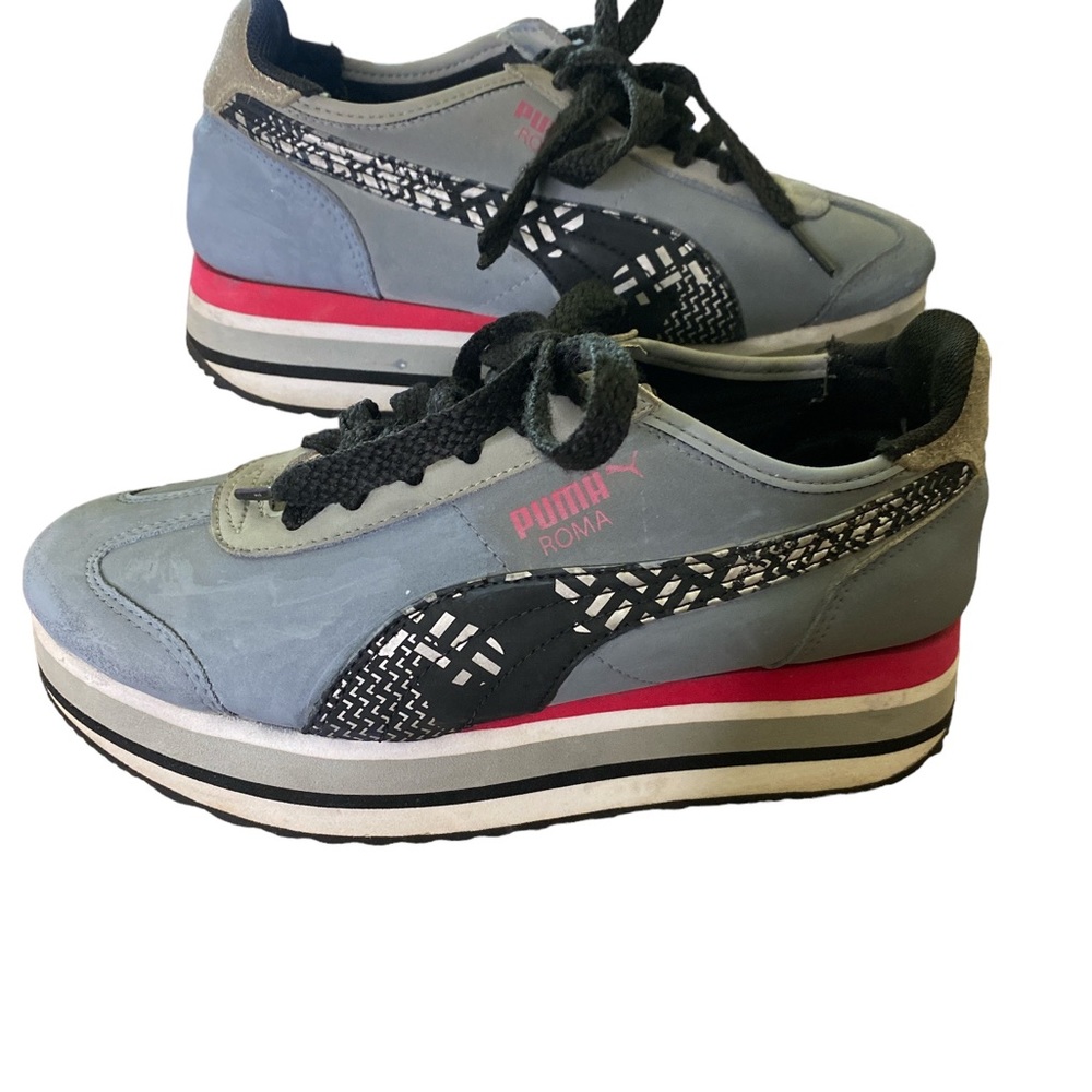 PUMA Roma Slim Stacked Camo Shoes Women's 6